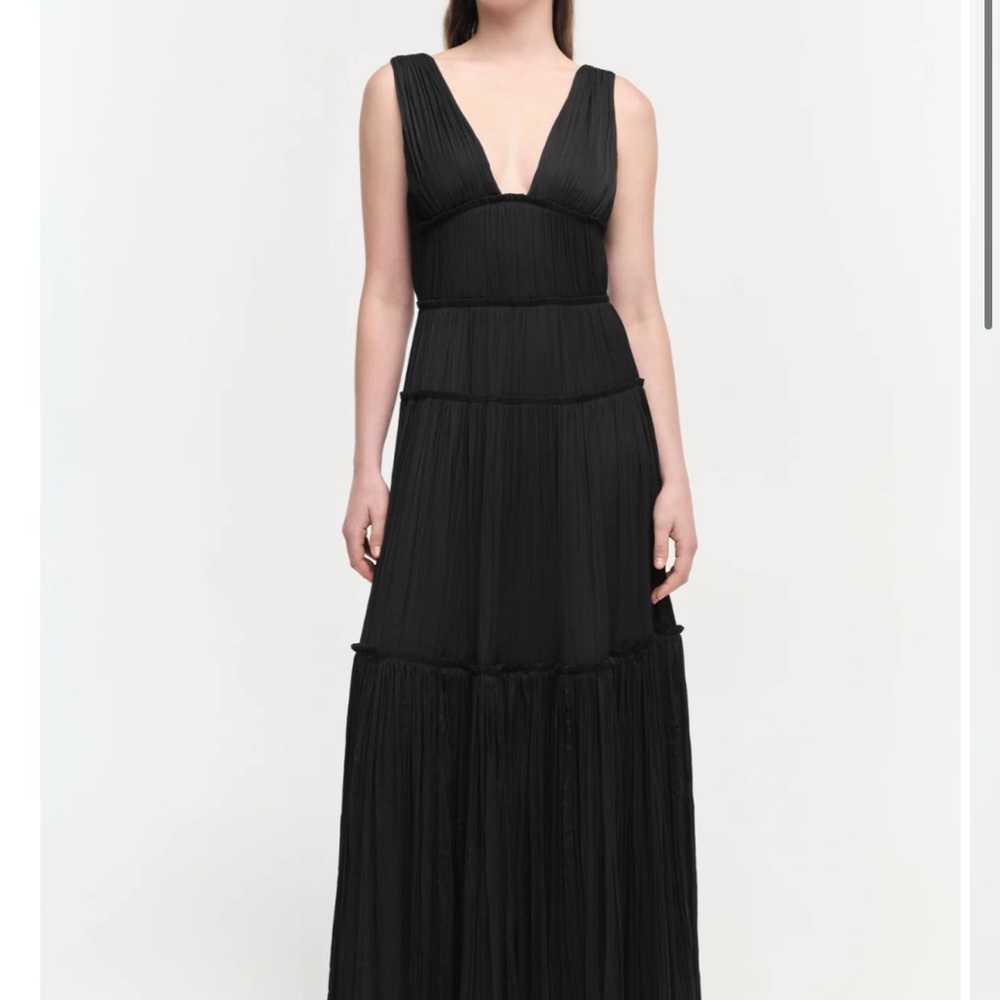 SIMKHAI Mandi Black Evening Gown